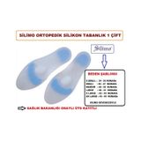 Silikon Ortopedik Tabanlık Epin Tabanlığı Topuk Dikeni Ayak İçlik