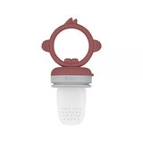 Silikon Püre Meyve Sebze Emziği Velvet Rose / Powder Grey