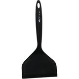 Silikon - Siyah Jumbo - Geniş Ağız Spatula 25.5cm -- Ağız: 12CM