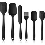 Silikon Spatula Seti, 6 Adet Silikon Spatula, Çorba Kaşığı, Fırın Fırçası, Spatula, Isıy