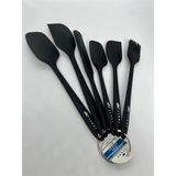 Silikon Spatula Seti (Siyah)