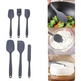 Silikon Spatula Ve Fırça Seti Çok Renkli