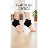 Silikon Tabanlı 2'Li Ortopedik Çorap Seti Topuk Dikeni Ve Nasır Destekli