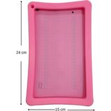 Silikon Tablet Kılıfı 15 Inc (24X15CM) Samsung Apple iPad Huvai Galaxy Tab - Pembe