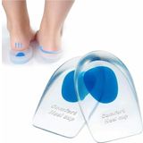 Silikon Topuk Dikeni Yastığı Tabanlık Boy Uzatıcı Gizli Topuk Koruyucu Jet Tabanlık Topukluk Mavi