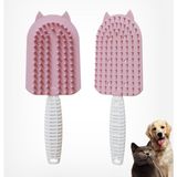 Silikon Tüy Toplayıcı Tarak, Kedi Tarağı, Kedi Fırçası, Evcil Hayvan Bakım Tarağı, Tüy T - Renkli
