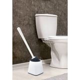 Silikon Wc Tuvalet Banyo Fırçası Klozet Fırçası Beyaz
