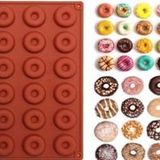 Silikon Yuvarlak Çember Donut Pasta Kek Kalıbı