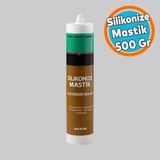 Silikonize Mastik Siyah Renk Boyanabilir Suya Dayanıklı Solventsiz Banyo Pencere Yapı Dolgu Malzeme - 1