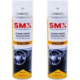 Silikonlu Araç Torpido Plastik Parlatıcı, Yenileyici 2X220 ml (Kavun) - Standart