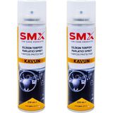 Silikonlu Araç Torpido Plastik Parlatıcı, Yenileyici 2X220 ml (Kavun)