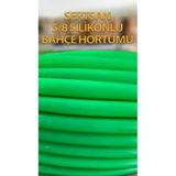 Silikonlu Bahçe Hortumu 5/8 Yeşil Renk 25 Metre