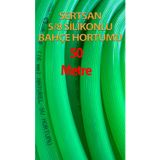 Silikonlu Bahçe Hortumu 5/8 Yeşil Renk 50 Metre