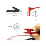 Silikonlu Multimetre Probu, 20A Akım Ölçümü İçin 100 Cm Uzunluk