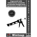 #Silikontabancası Profesyonel Metal Gövdeli Ergonomik Tetik Mastik Manuel Soğuk Silikon Tabancası