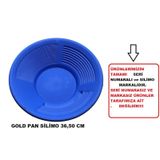 Silimo Gold Pan Altın Tavası Leğeni Altın Yakalama Eleği Mavi