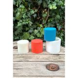 Silindir 3D Mum Kalıbı 8X8X8 ( Silikon ) 1 Adet - Seçenek 1