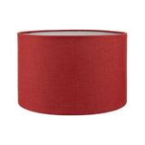 Silindir Bordo Başlık Abajur Şapkası Kumaş Çap 30 Cm A855 Bordo