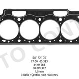 Sılındır Kapak Contası Laguna Megane Scenıcmovano Vıvaro F9q 3 Delık 1,55mm 97 / 01