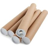 Silindir Kutu Rulo Gönderi Tüpü Postüp 5 cm x 70 cm 5 Adet… - Standart