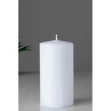 Silindir Mum Candle Kütük Mum Lavanta Kokulu Ağacı 10 Cm Genişlik 20 Cm Yükseklik Büyük Boy