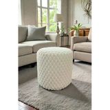 Silindir Puf - Mılano Yumuşak Rabbit Kumaş (Tavşan Tüyü) Modern Konforlu Dekoratif Puf&Bench