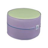 Silindir Puf Suni Deri 32 Cm