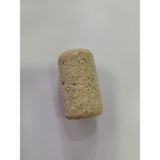 Silindirik Aglomere Doğal Mantar Tıpa (Çok Amaçlı Şişe/kavanoz Kapama – Esnek, Yeniden Kullanılabilir, Sızdırmaz Destekli) 1 Adet - Ahşap - 100 ml