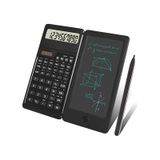 Silinebilir Lcd Yazı Tabletli,kalemli Katlanabilir Bilimsel Hesap Makinesi Çok Renkli