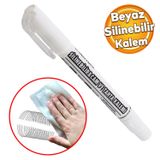 Silinebilir Tebesir Isaretleyici Mercure Beyaz Kalem Metal Plastik Cam Ahsap Yuzey Yagli Boya Uc