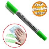 Silinebilir Tebesir Isaretleyici Mercure Yesil Kalem Metal Plastik Cam Ahsap Yuzey Yagli Boya Uc