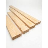 Silinmiş Ahşap Kereste Ladin 3.5X8.2x175 Cm Hobi Çıtası