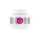 SILK HAiR MASK Kuru Mat ve Cansız Saçlar için Zeytinyağlı ve ipek Proteinli Saç Bakım Maskesi 275ml