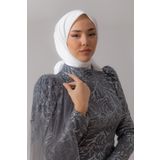 SİLK HOME DÜZ TWILL EŞARP - Beyaz