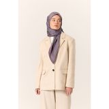 Silk Home Kadın Lila Gri Viskon Velora Eşarp 161002-25