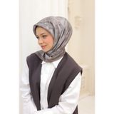 Silk Home Kadın Vizon Bulut Desen Parlak Shiny Eşarp 75002-54