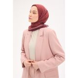Silk Home Olinda Eşarp Yonca Desen Mürdüm 90x90