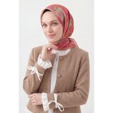 Silk Home Soft Eşarp Authentic Fuşya