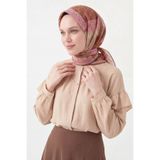 Silk Home Soft Eşarp Authentic Kiremit