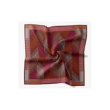 Silk Home Soft Eşarp Eskiz Bordo