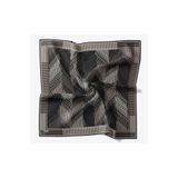 Silk Home Soft Eşarp Eskiz Siyah