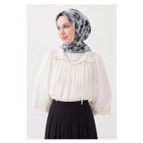 Silk Home Soft Eşarp Fleur Füme