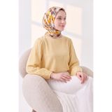 Silk Home Soft Eşarp Fleur Koyu Turuncu