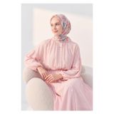 Silk Home Soft Eşarp Fleur Mavi Gri