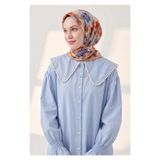 Silk Home Soft Eşarp Fleur Turuncu