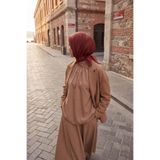 Silk Home Soft Eşarp Flow Bordo