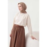 Silk Home Soft Eşarp Flow Hardal