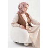 Silk Home Soft Eşarp Flow Yeşil Kahve