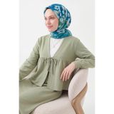 Silk Home Soft Eşarp Flower Petrol Mavisi