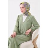 Silk Home Soft Eşarp Flower Su Yeşili